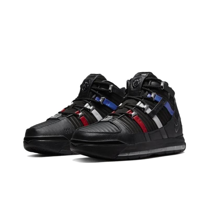 Nike LeBron 3 The Shop Black University Red 2022-2