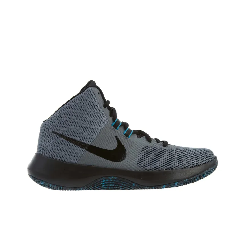 Nike Air Precision Cool Grey Black Light Blue Fury-1