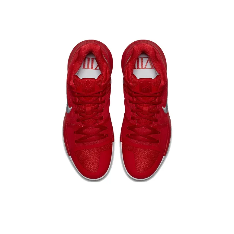 Nike Kyrie 3 Red Suede-3