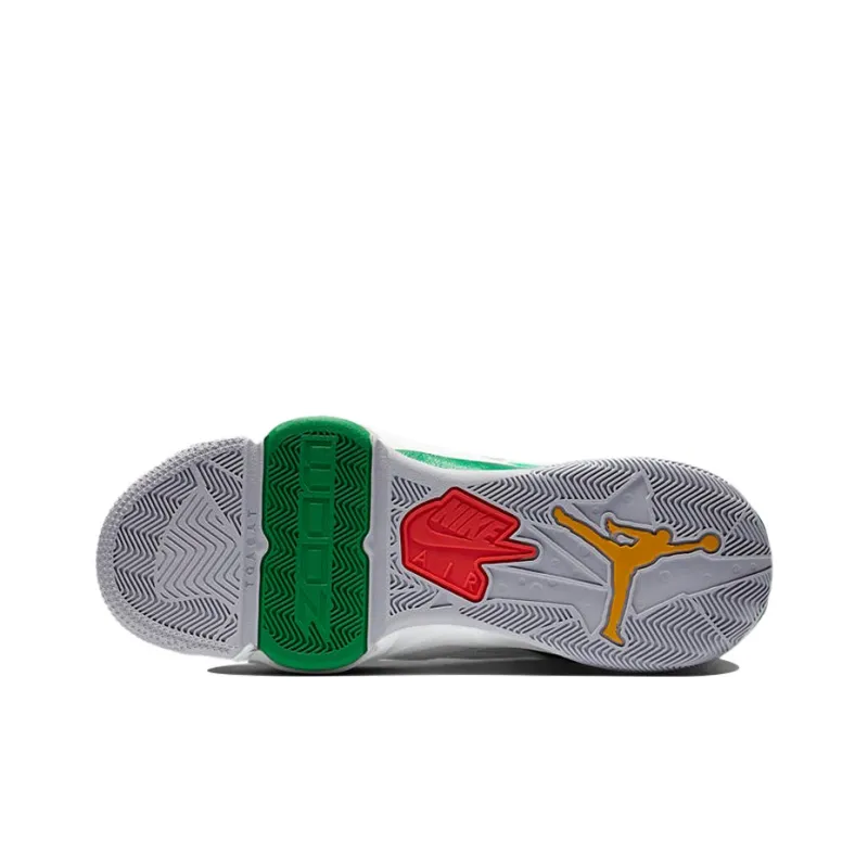 Jordan Zoom 92 White Green Red-5