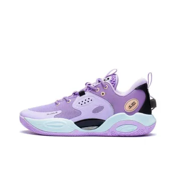 LiNing Wade All Day 7 Durable Breathable Low Top Basketball Shoes Purple Black