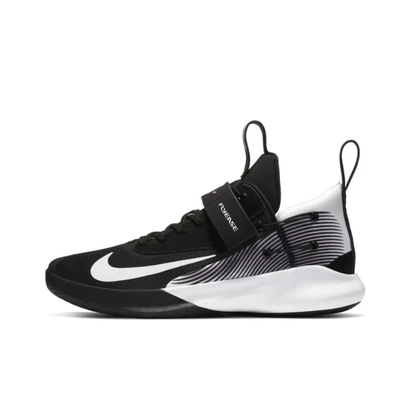 Nike Precision 4 Flyease Black White-0