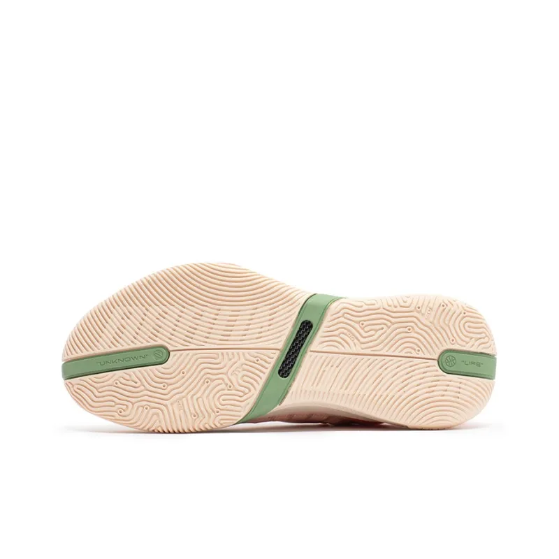 361° AG3 Pro Basketball Shoes Men Low Top Pink/Green-4