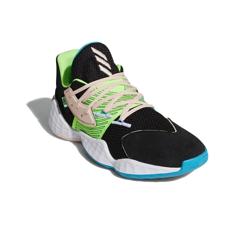 Adidas Harden Vol. 4 Black Pink Green-2
