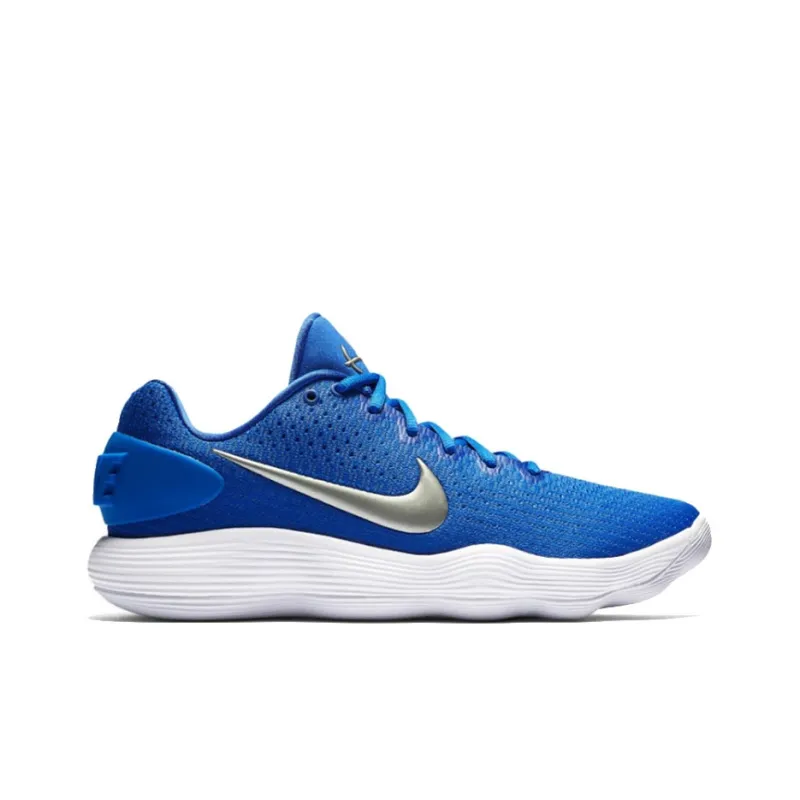 Nike Hyperdunk 2017 Basketball Shoes Men Low-Top Blue/Silver-1