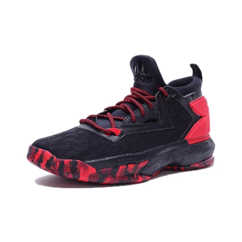 Adidas D Lillard 2 'Black Light Scarlet Cardinal'-1
