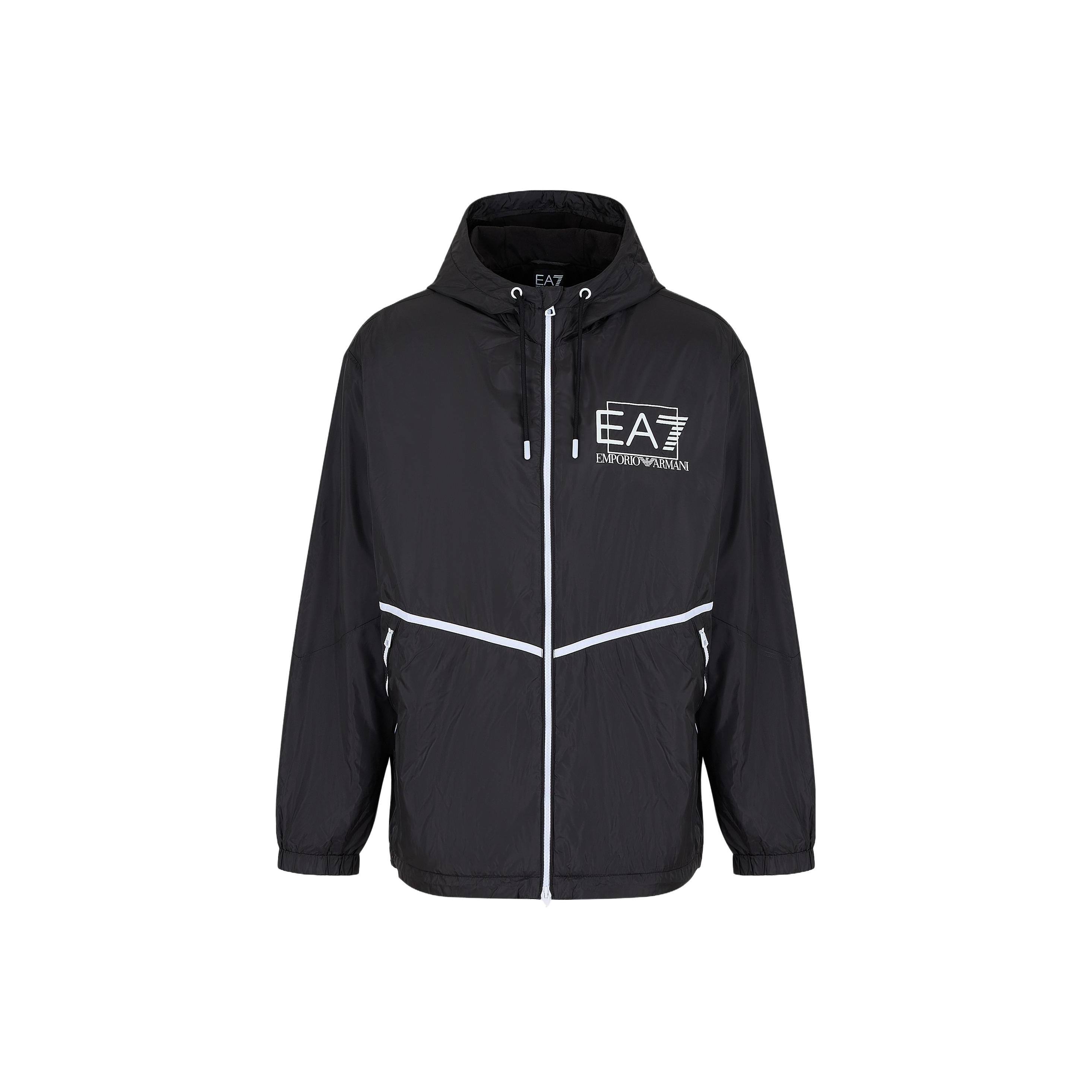 EMPORIO ARMANI EA7 Jackets Men Black - POIZON