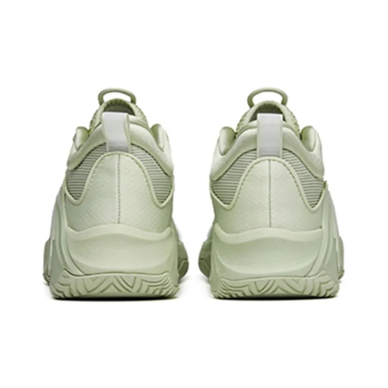 Anta Airspace 3 Cushioning Anti-Slip And Wear-Resistant Low-Top Performance Basketball Shoes Green-4