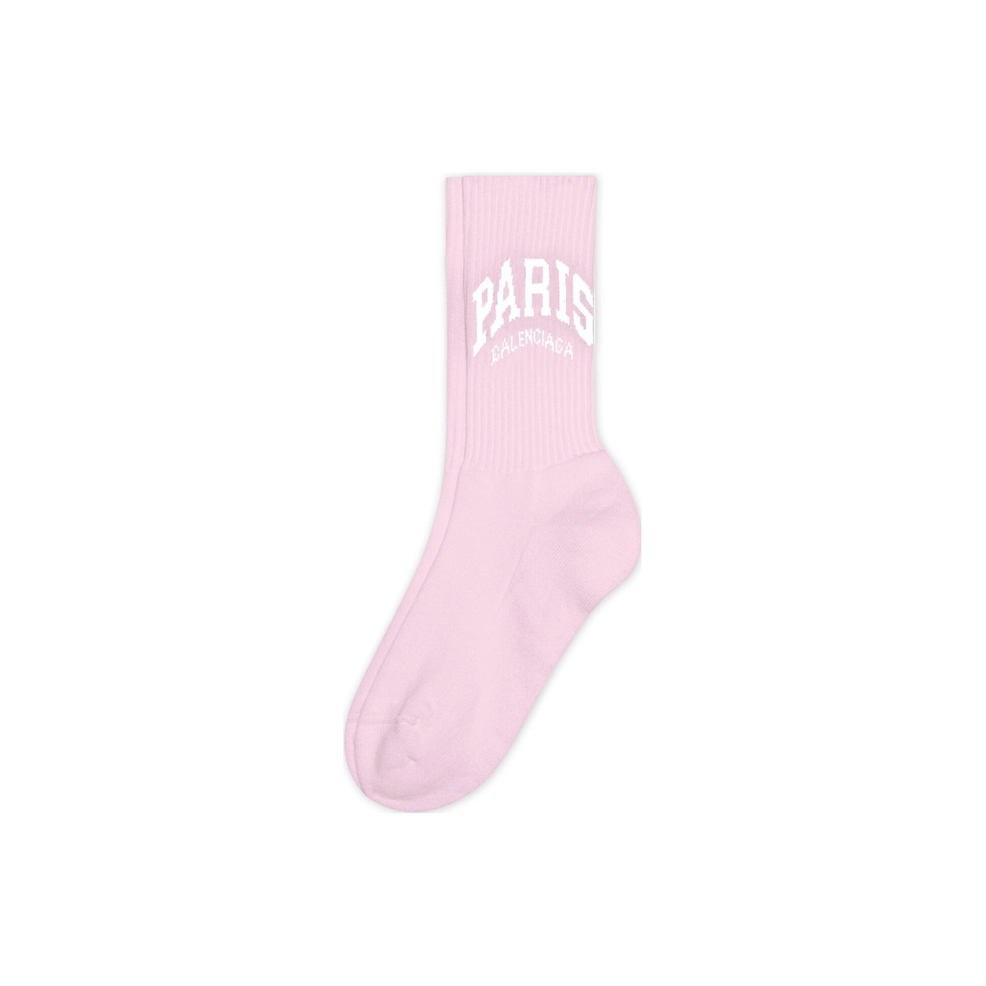 Pink balenciaga socks best sale