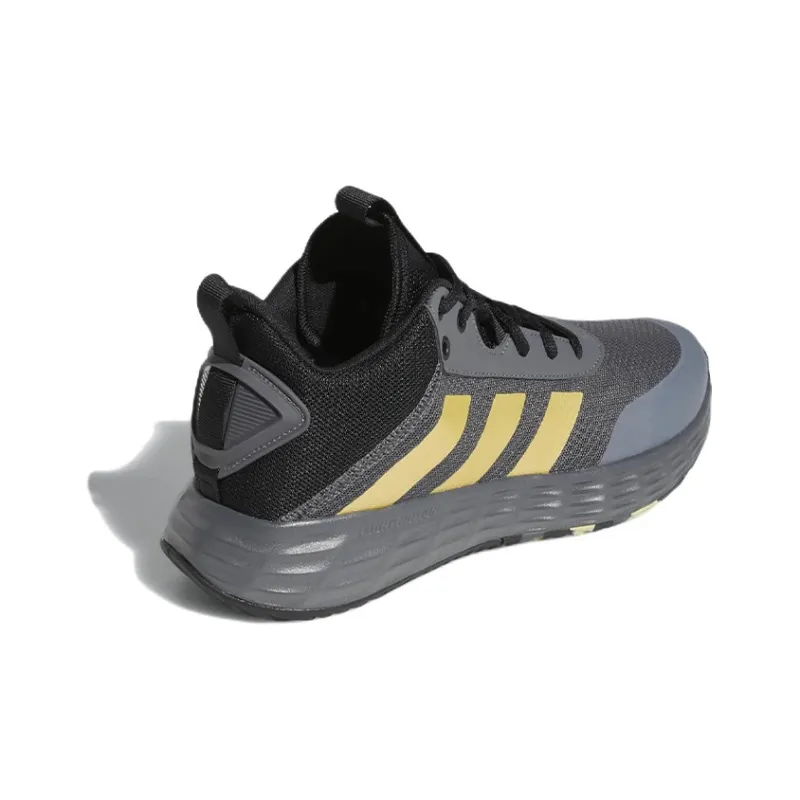 Adidas Ownthegame Grey Matte Gold Core Black-3