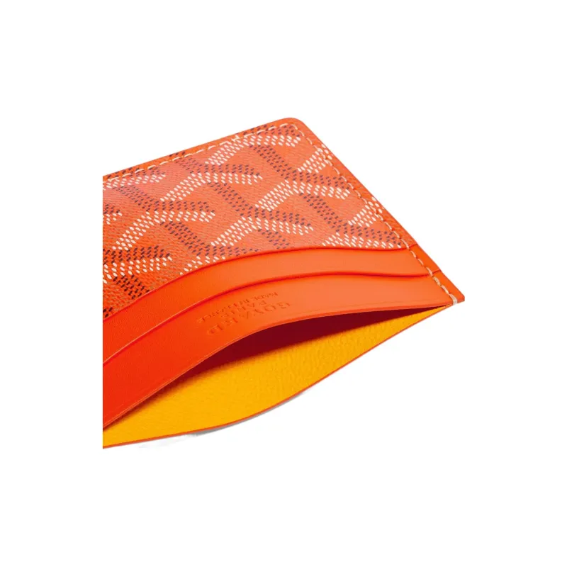 GOYARD Saint Sulpice Card Holder Red-10
