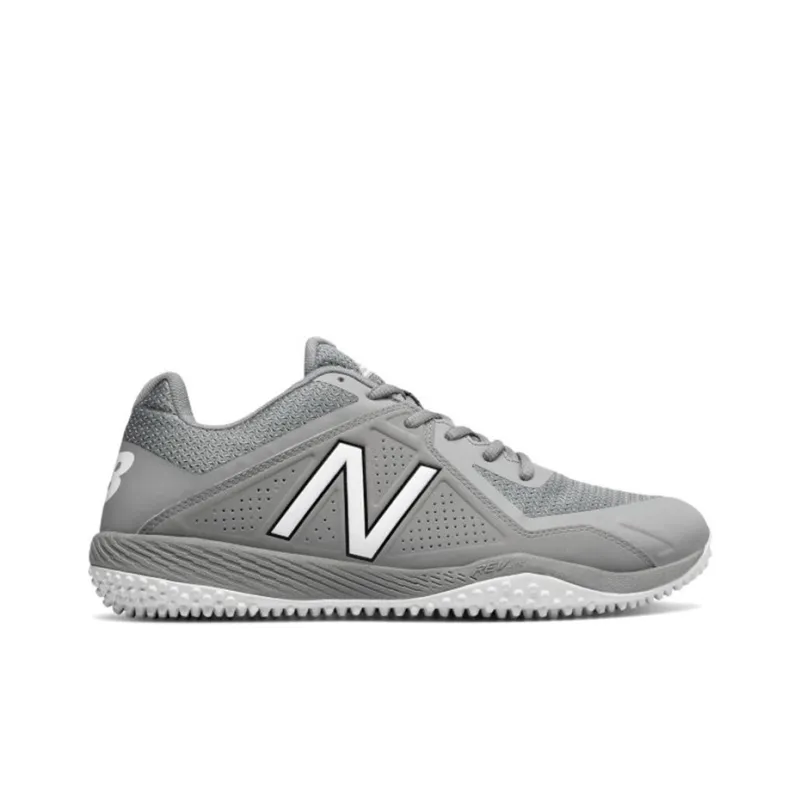 New Balance 4040 V4 Cushioning Anti-Slip Wear-Resistant Breathability Low-Top Basketball Shoes Men's Gray-1