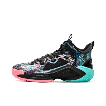 XTEP Raid Cushioning Anti Slip And Wear Resistant High Top Basketball Shoes Black