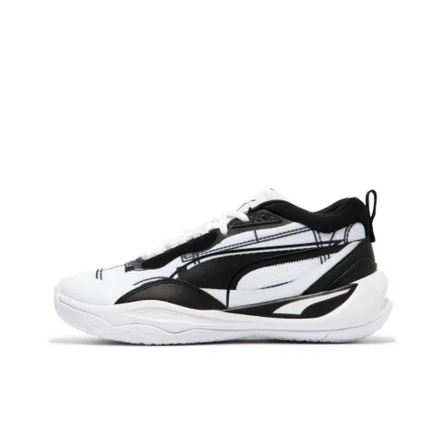 Puma Playmaker Pro 'Courtside - White Black'