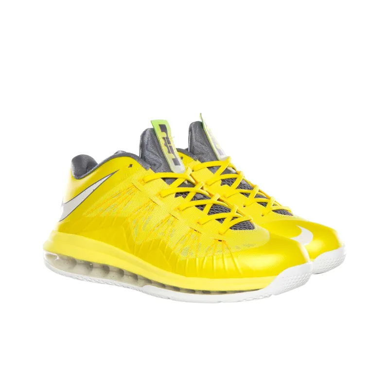 Nike LeBron X Low Sonic Yellow-1