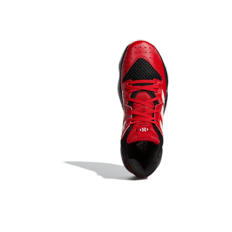 Adidas Harden Stepback Core Black Scarlet-4