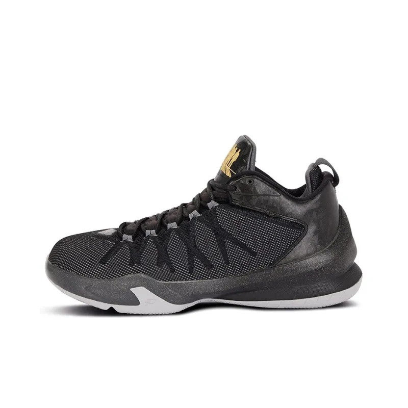 Jordan CP3 8 Basketball Shoes Men Mid Top Black/Gray-0