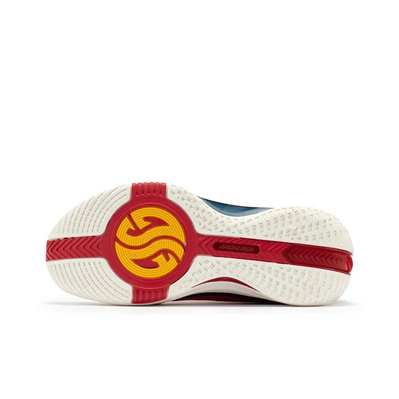 361° Chan 3 Pro Abrasion Resistant Slip Resistant Low Top Performance Basketball Shoes Men's Zen White-5
