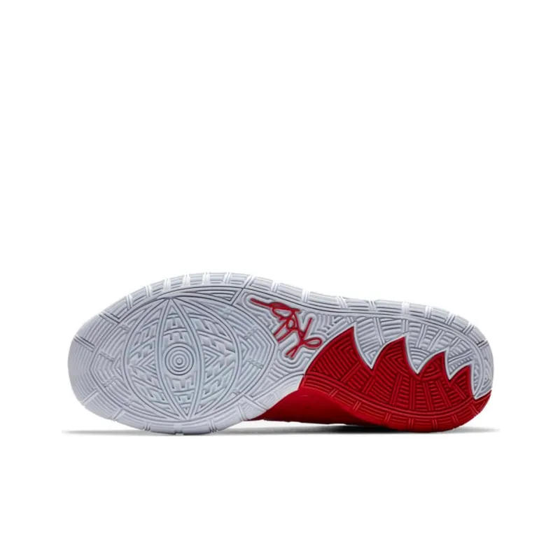 Nike Kyrie 6 Team Black University Red-5
