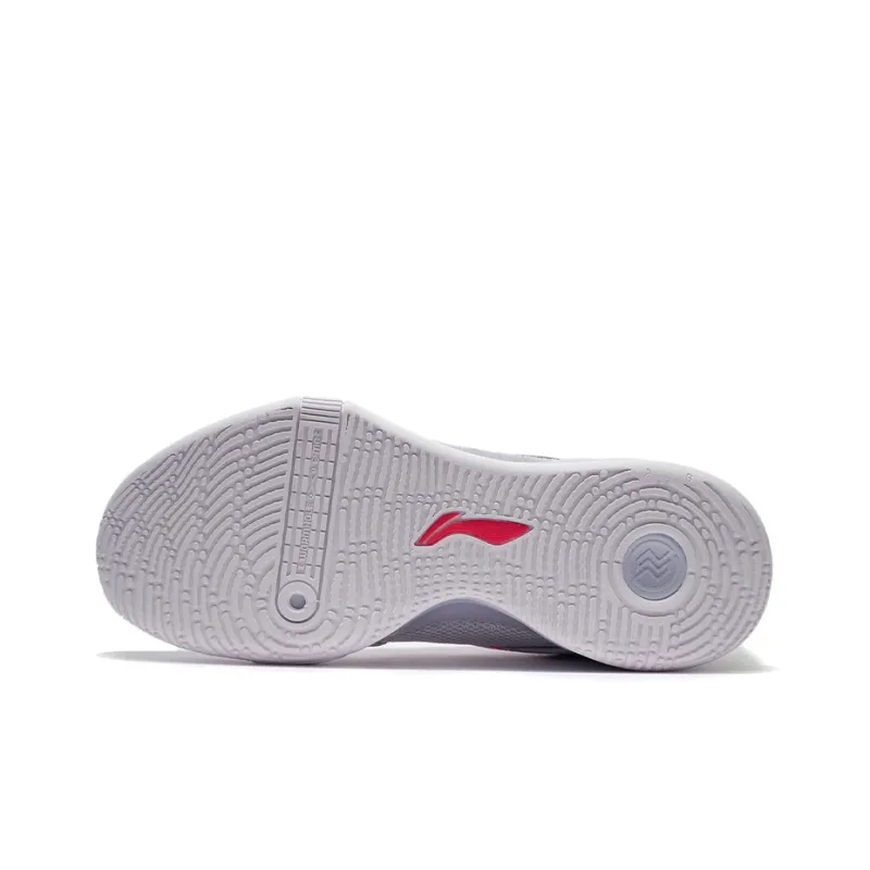 LiNing Speed 8 Cushioning Anti Slip And Wear Resistant Coverage Support Low Top Basketball Shoes Light Frost Blue-4