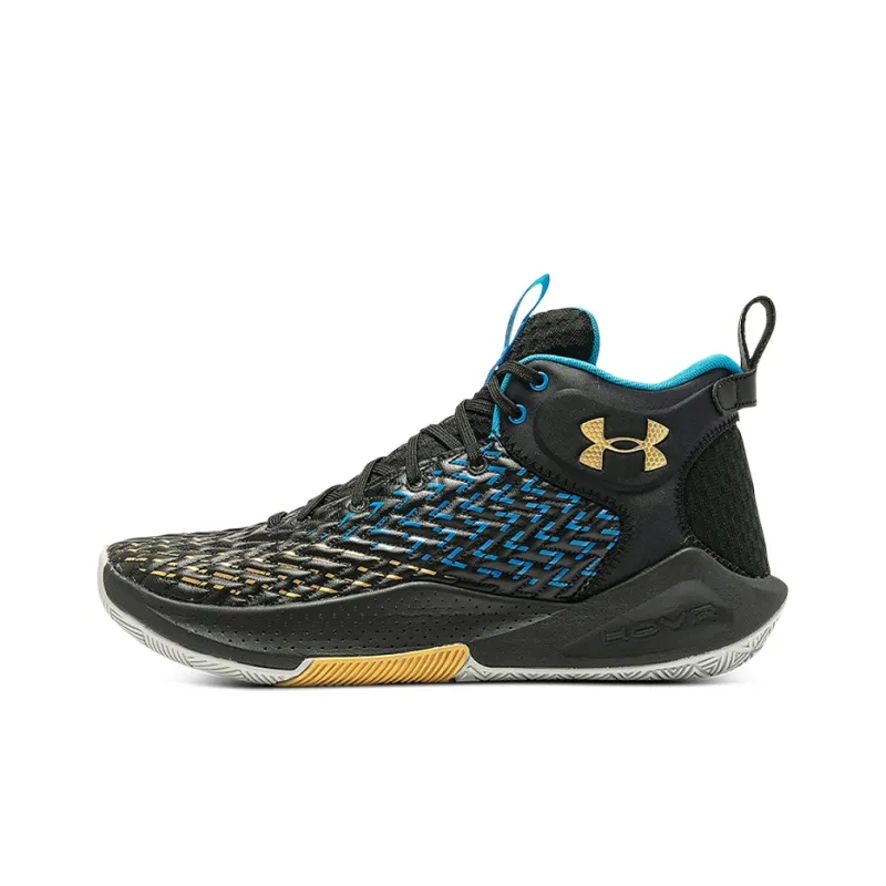 Under Armour Hovr Havoc 4 Clone 'Black Gold Blue'-0