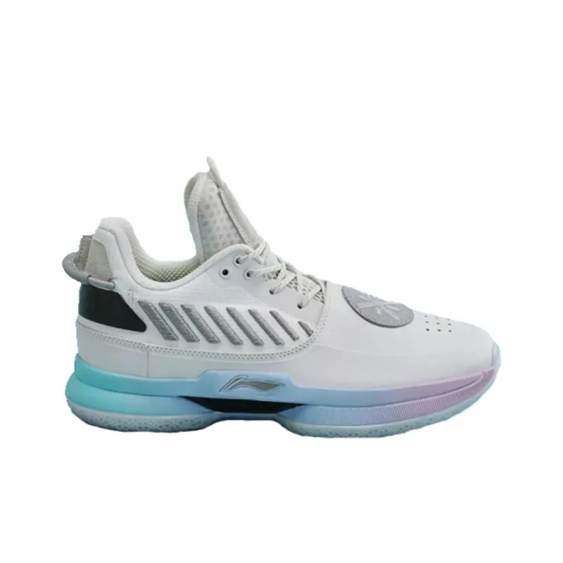 LiNing Way Of Wade 7 Durable Breathable Low Top Basketball Shoes Women's White-2
