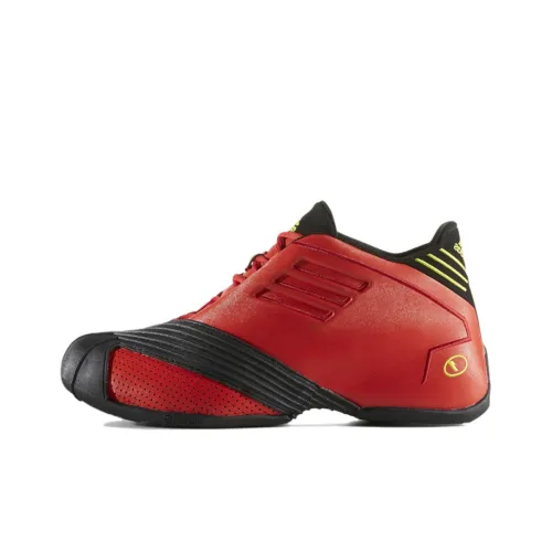 Adidas T Mac 1 Basketball Shoes Men Mid-Top Basic Red/Campus/No. 1 Black