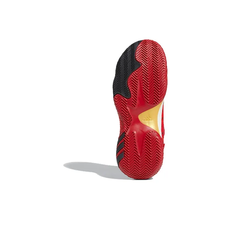 Adidas Harden Vol. 6 Vivid Red Monogram-5