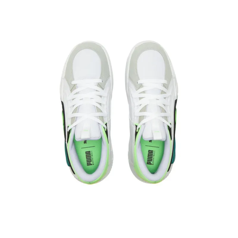PUMA Court Rider Chaos 'Jewel White Fizzy Lime'-3