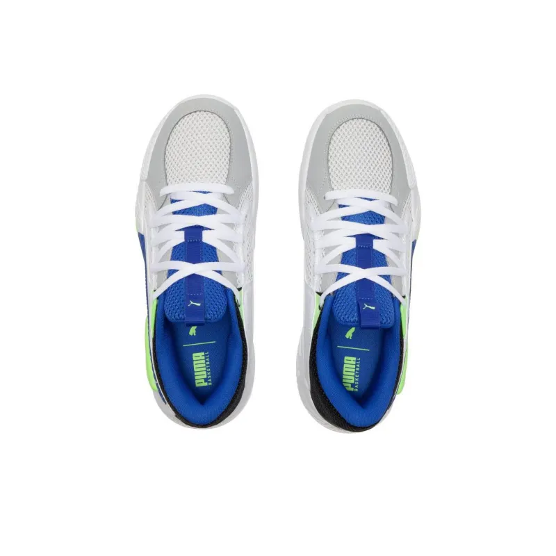 PUMA Court Rider Chaos Basketball Shoes 'Future Blue Green Glare'-3