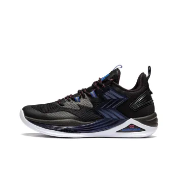 361° QU!KFOAM Abrasion Resistant Breathable Mid Top Basketball Shoes Men's Black