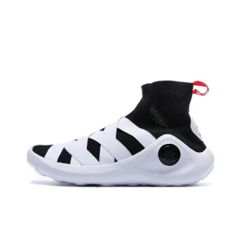 LiNing WAY OF WADE Essence X Lightweight High Top Basketball Shoes Men's White Black