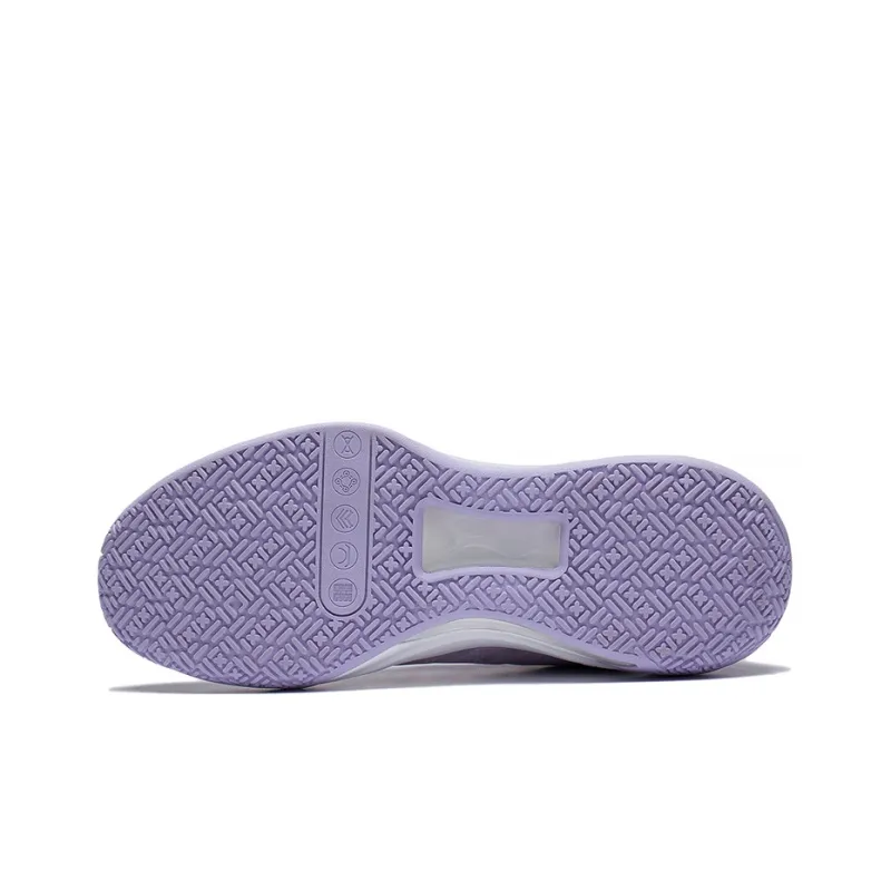 LiNing Liren 2 Low Cushioning Anti Slip And Wear Resistant Coverage Support Low Top 䨻 Basketball Shoes Men's Lilac-4