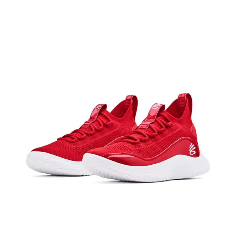 Under Armour Curry Flow 8 Red White-2