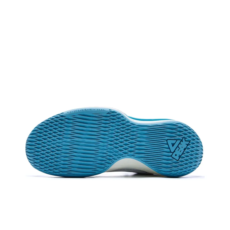 PEAK Basketball Shoes Men Low Top Baymax Sky Extreme Blue-5