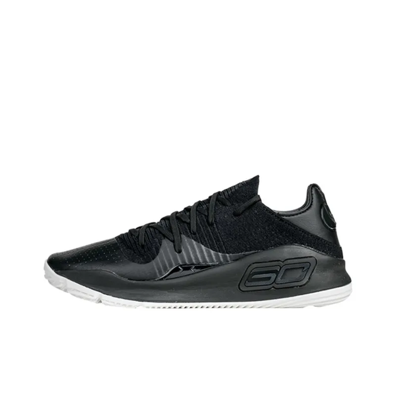 Under Armour Curry 4 Low 'Black'-0