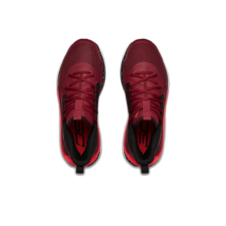 Under Armour Curry 7 Red Cordova-2