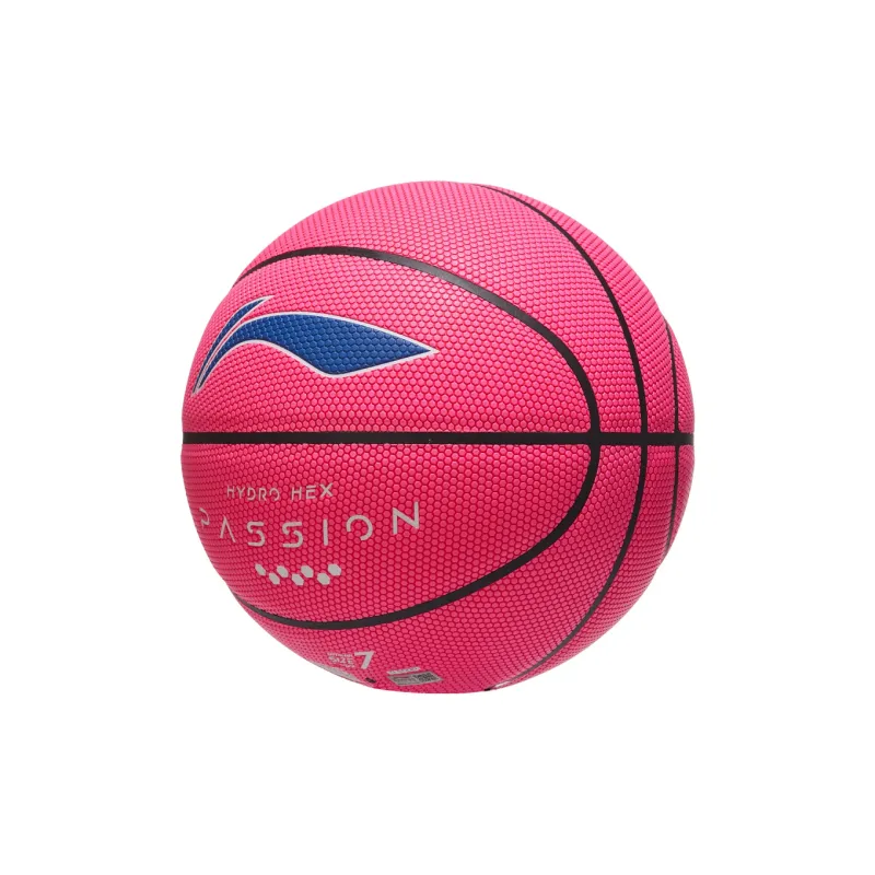 LiNing Badfive PU Basketball Rose Red Size 7 Training-9