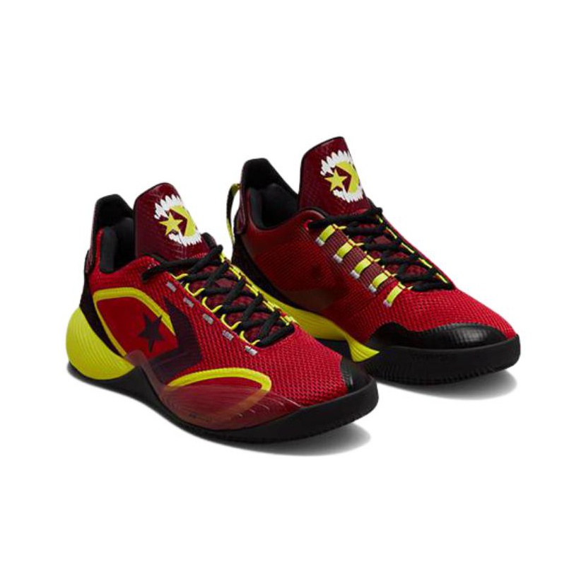 Converse All Star Bb Shift Ox Monster Clash Red POIZON