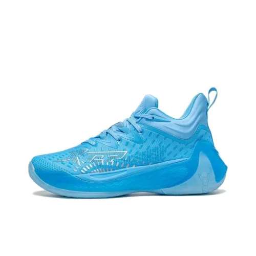 XTEP Monster 3.0 Mid Top Performance Basketball Shoes Men's Blue