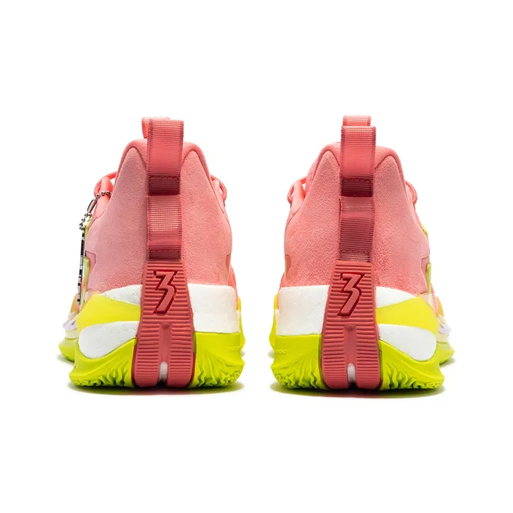 361° Big3 3.0 Pro Basketball Shoes Men Low Top Neon Green-3