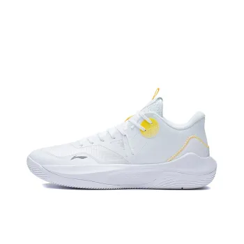 LiNing SONIC Team LOW Cushioning Anti Slip And Wear Resistant Coverage Support Low Top Basketball Shoes White