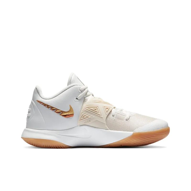 Nike Kyrie Flytrap 3 'White Metallic Gold Gum'-1