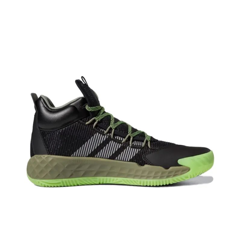 Adidas Pro Boost Mid Black Legacy Green-1