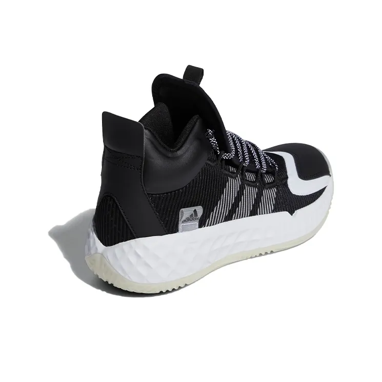 Adidas Pro Boost Mid 'Black White'-2