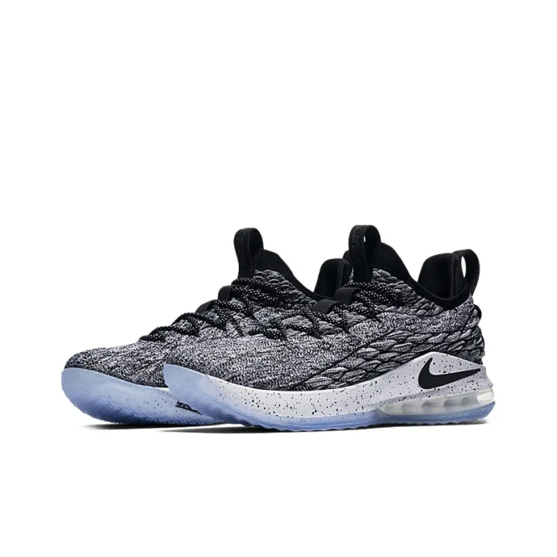 Nike LeBron 15 Low EP Oreo 'Black White'-2