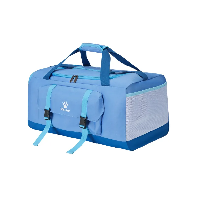 KELME Polyester Travel Bag Tubas Unisex Black/Gray/Light Blue-11