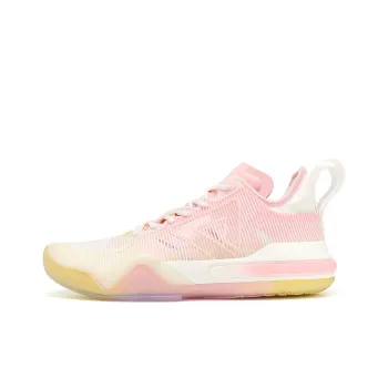 PEAK Wiggins AW1 Low Top Performance Basketball Shoes Men's White Pink