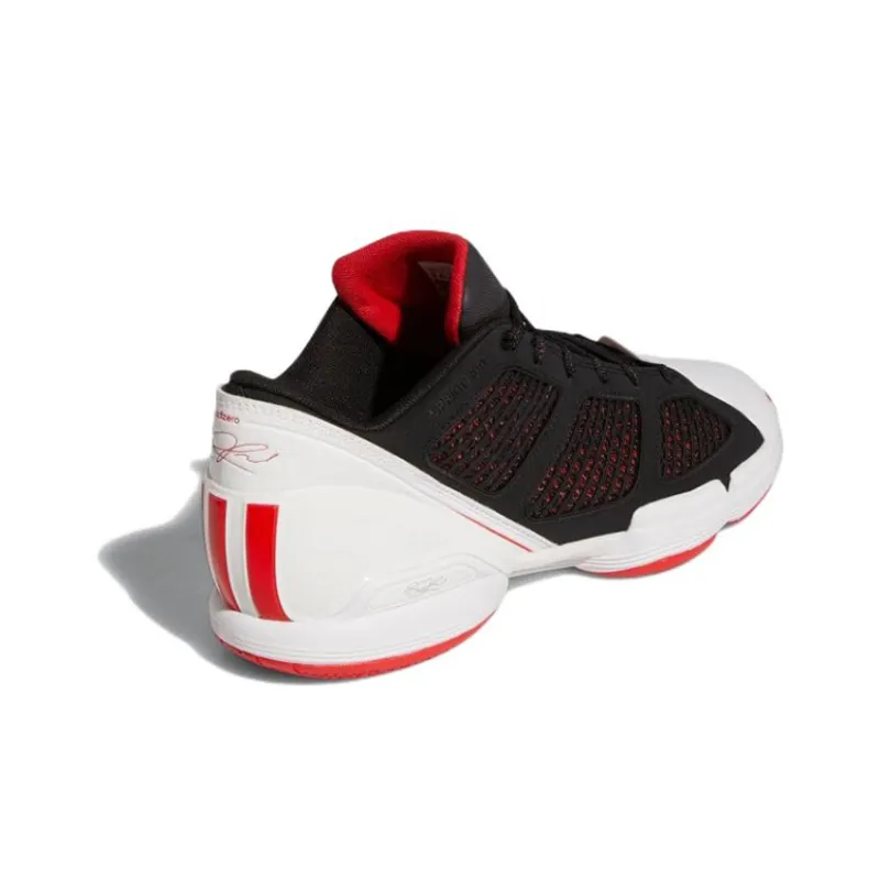 Adidas Adizero Rose 1.5 Low Restomod Core Black Vivid Red-3