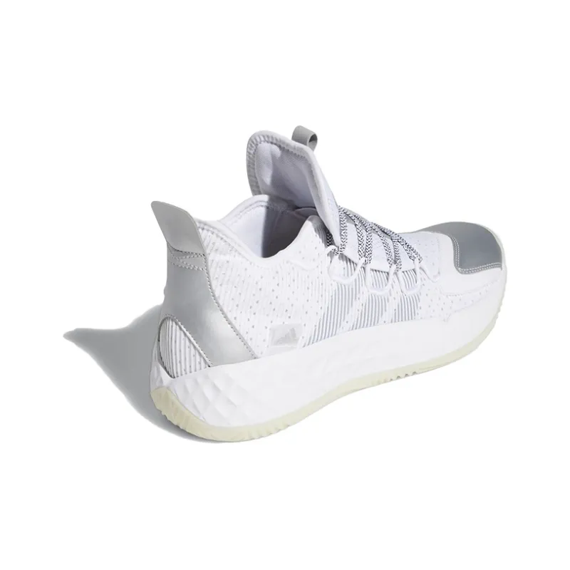 Adidas Pro Boost Low Silver White Metallic-3
